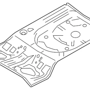 Rear Floor Pan - Mazda (BCYM-53-70X)