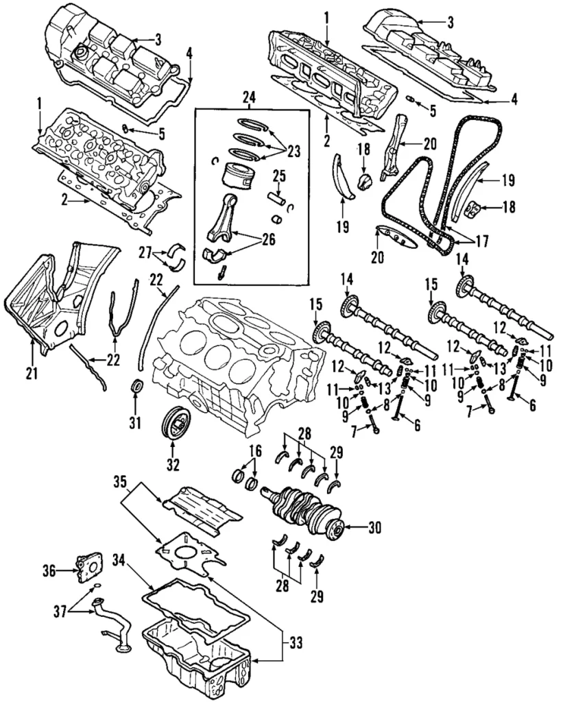 Intake Valve - Mazda (ZZD2-12-111)