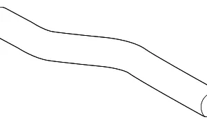 Reservoir Hose - Mazda (PE01-15-381A)
