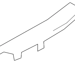 Rear Sill Plate - Mazda (KD45-68-730A-02)