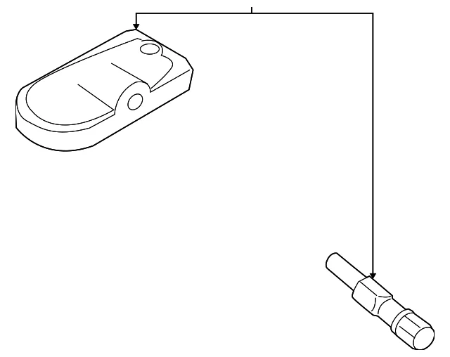 Tire Pressure Sensor - Mazda (BDMC-37-140)