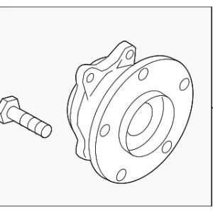 Hub Assembly - Mazda (BJS7-26-15X)