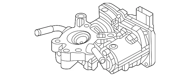Egr Valve - Mazda (P5TA-20-3C0A)