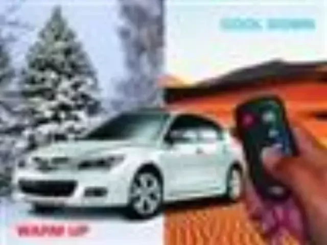 Remote Engine Start - Mazda (0000-8F-L40A)