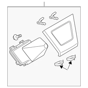 Shift Panel - Mazda (CD84-64-340-02)