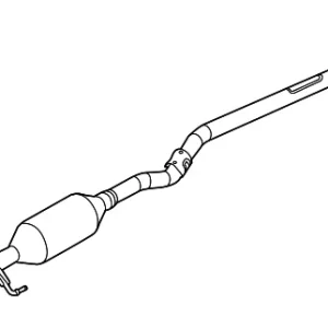 Converter & Pipe - Mazda (PYL5-20-55XB)