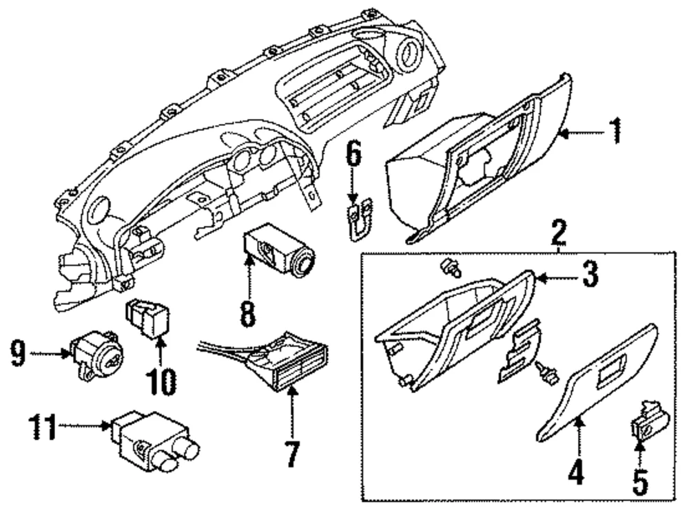 Lock - Mazda (BC1D-64-090C-02)