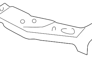 Upper Tie Bar Extension - Mazda (LE43-54-140)