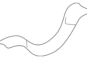 Oil Pan Gasket - Mazda (B6F4-10-427)
