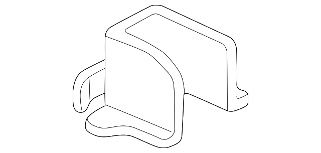 Side Mount Bracket - Mazda (B25D-39-080)