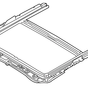 Sunroof Frame - Mazda (BCKB-69-840B)