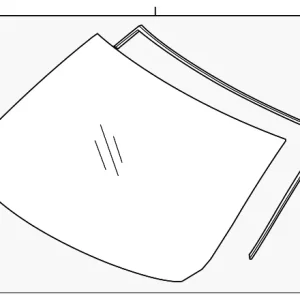 Windshield - Mazda (GBVG-63-900B)