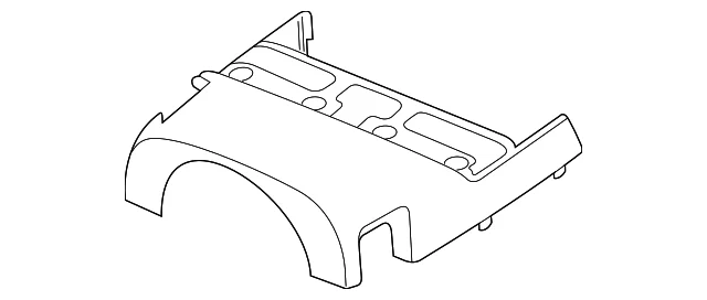 Upper Column Cover - Mazda (TD11-60-220B-02)