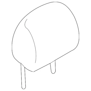 Headrest - Mazda (TK48-88-140-2A)