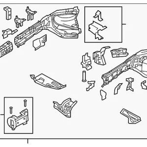 Rail Assembly - Mazda (BFD1-53-31XA)