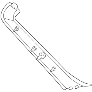 Side Trim Panel - Mazda (GM9A-68-950C-02)