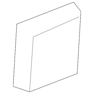 Tow Bracket Cover - Mazda (EH44-50-EK1A-12)