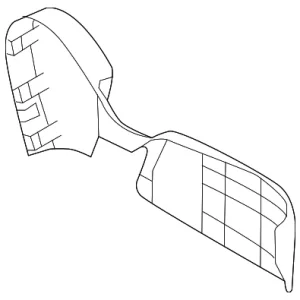 Inner Finish Panel - Mazda (BEPS-88-1G3-02)