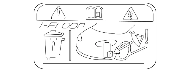 Info Label - Mazda (GKH8-67-Z62B)