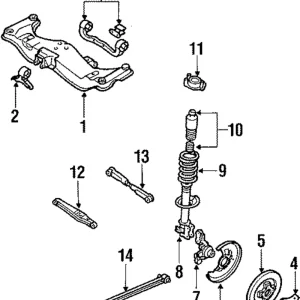 Rotor - Mazda (B212-26-251)