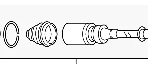 Inner Joint Assembly - Mazda (FTB1-22-520)