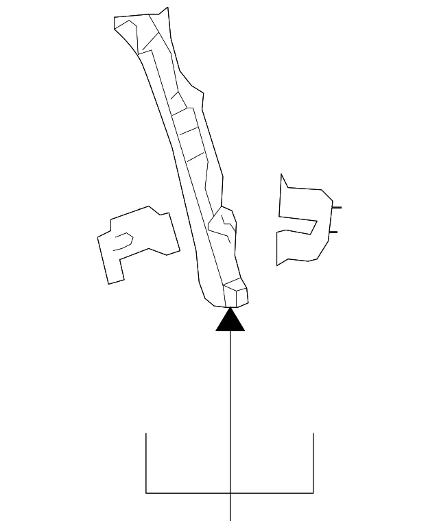 Rear Pillar - Mazda (C235-71-4H0A)
