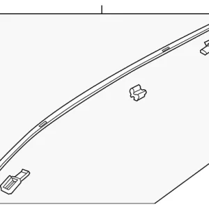 Roof Molding - Mazda (KD33-50-9H0)