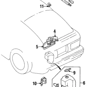 Reservoir Cap - Mazda (G030-76-673A)