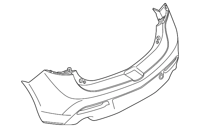 Bumper Cover - Mazda (BBN9-50-221G-BB)