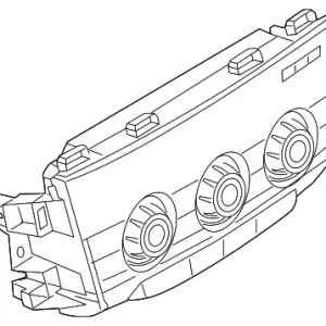 Dash Control Unit - Mazda (KA0R-61-190D)