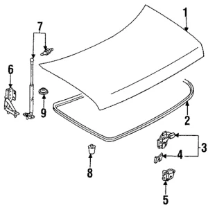 Lock - Mazda (HG30-56-820A)