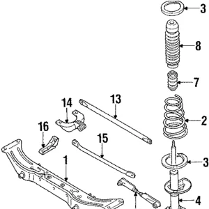 Boot - Mazda (GJ21-28-015)