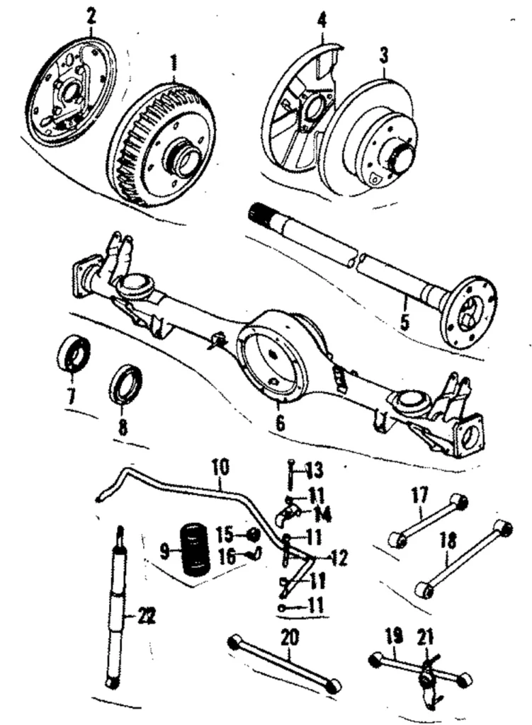 Suspension Stabilizer Bar Link Spacer - Mazda (8871-28-157)