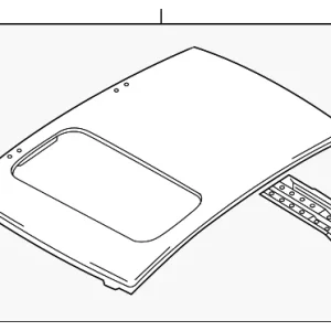 Roof Assembly - Mazda (GM9B-70-600A)