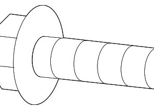 Paddle Switch Screw - Mazda (GRT8-32-750)