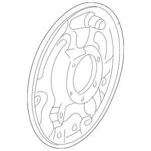 Backing Plate - Mazda (1F60-26-290)