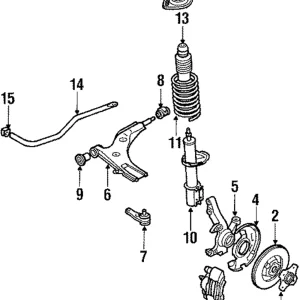 Rotor - Mazda (B107-33-251)