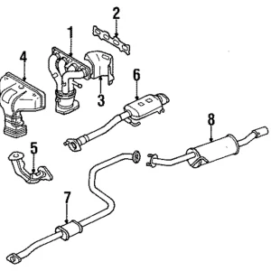 Muffler - Mazda (BP47-40-100B)