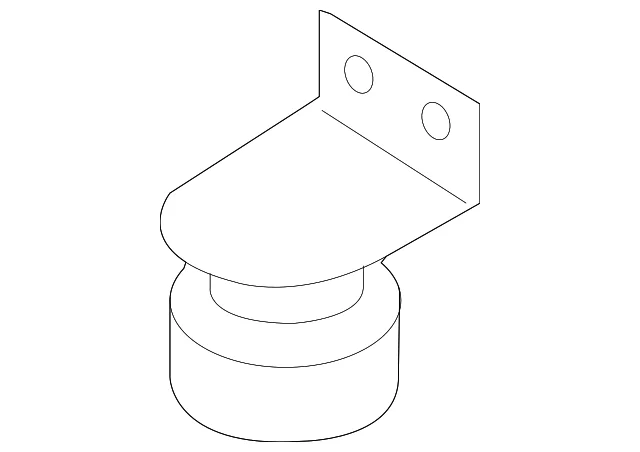Exhaust System Hanger Insulator - Mazda (L380-40-680)