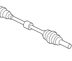 Axle Assembly - Mazda (GP31-25-50XR-0F)