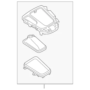 Shift Panel - Mazda (DA6D-64-340-02)