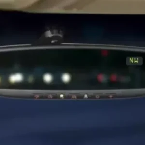 Auto-Dimming Rear-View Mirror With Compass And - Mazda (0000-8C-H73)