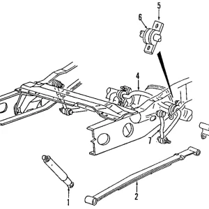 Leaf Spring - Mazda (1F22-28-010)