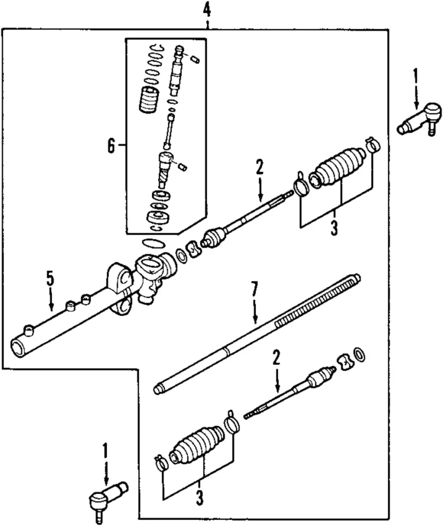 Pinion Valve - Mazda (BR6J-32-380)