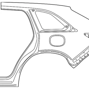Quarter Panel - Mazda (KMY6-70-410)