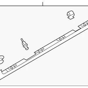Rocker Molding - Mazda (GP9A-51-P40F-01)