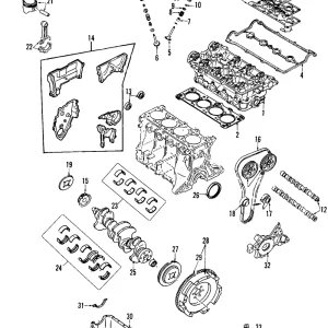 Camshaft - Mazda (BP05-12-420E)