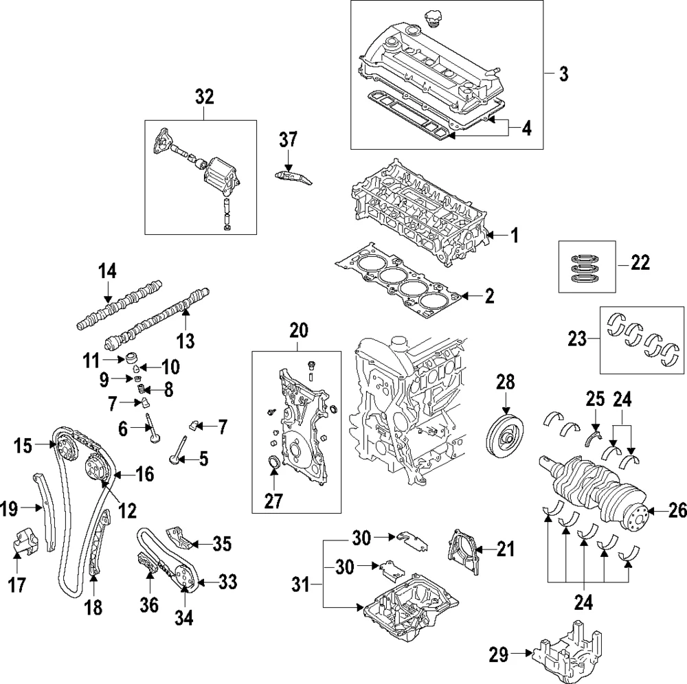 Oil Pump Gear - Mazda (L321-14-143)