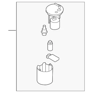 Fuel Pump Assembly - Mazda (L555-13-35Z)
