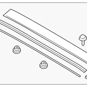 Upper Molding - Mazda (NA4L-50-8X0G-64)